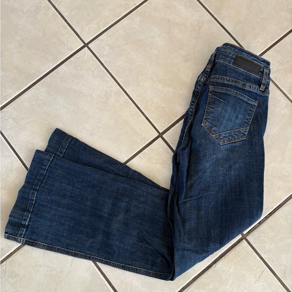 Rock & Roll Cowgirl Dark Blue Flare Jeans